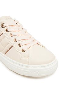 TOMMY HILFIGER - Tommy Hilfiger Sneakersy Low Cut Lace-Up Sneake 3A9-33745-1439 Różowy. Kolor: różowy. Materiał: skóra #4