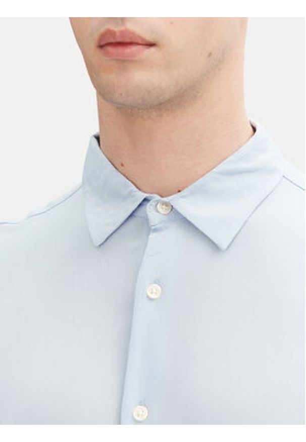 Jack & Jones - Jack&Jones Koszula Joshua 12271078 Błękitny Relaxed Fit. Kolor: niebieski. Materiał: wiskoza