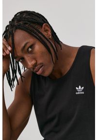 adidas Originals T-shirt H35498 męski kolor czarny. Okazja: na co dzień. Kolor: czarny. Styl: casual #2