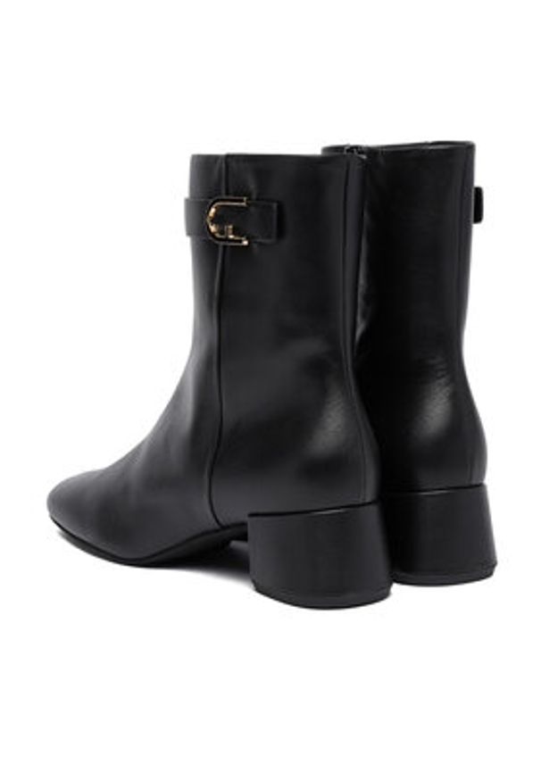 Furla Botki Chic YJ72HIC X30000 AL O6000 1007 Czarny. Kolor: czarny. Materiał: skóra