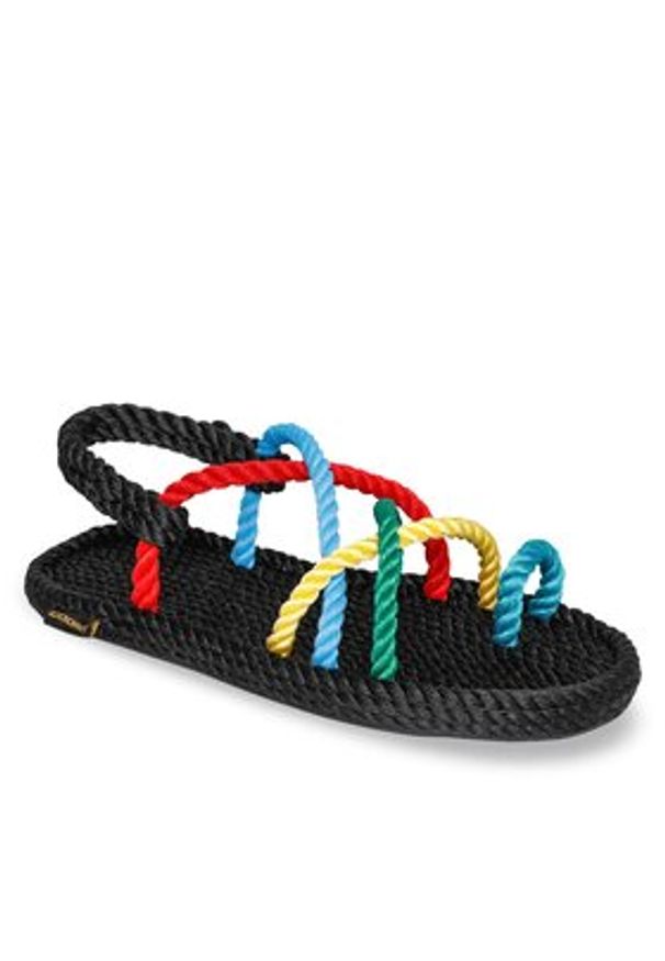 Bohonomad Sandały Ibiza IBZ.2077.WRS Kolorowy. Materiał: materiał. Wzór: kolorowy