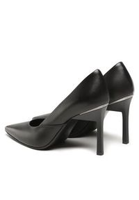 Calvin Klein Szpilki Geo Stiletto Pump 90 HW0HW01761 Czarny. Kolor: czarny. Obcas: na szpilce