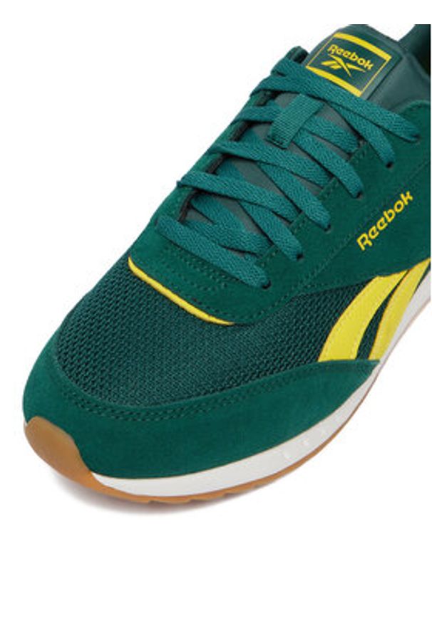 Reebok Sneakersy CEO-MODA AR30315MGYT Zielony. Kolor: zielony. Materiał: skóra, zamsz