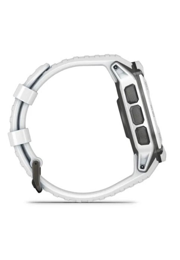 GARMIN - Garmin Instinct 2X Solar (kamiennobiały / kamiennobiały pasek). Rodzaj zegarka: smartwatch. Styl: biznesowy, militarny