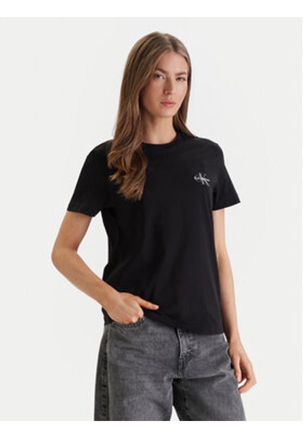 Calvin Klein Jeans Komplet t-shirtów LV047C905G Kolorowy Regular Fit. Materiał: bawełna. Wzór: kolorowy