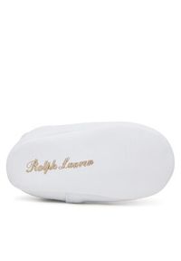 Polo Ralph Lauren Niechodki RL03389102 Heritage Court II EZ Biały. Kolor: biały. Materiał: skóra