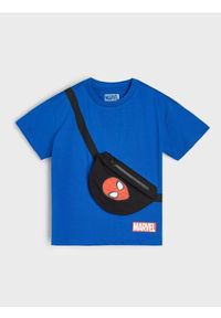 Sinsay - Bawełniana koszulka z nadrukiem Spiderman - Inny. Materiał: bawełna. Wzór: nadruk, motyw z bajki