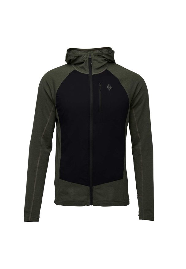 Kurtka z dresu Black Diamond Coefficient LT Hybrid. Kolor: zielony. Materiał: dresówka. Sport: wspinaczka