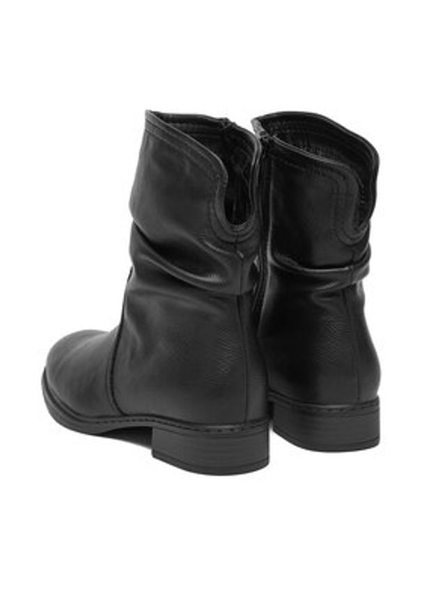 Clara Barson Botki CEO-WS6380-03 Czarny. Kolor: czarny. Materiał: materiał, syntetyk