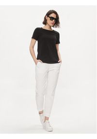 Max Mara Leisure Spodnie materiałowe Terreno 2416131058 Biały Regular Fit. Kolor: biały. Materiał: bawełna