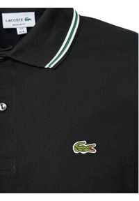 Lacoste Polo PH9875 Czarny Regular Fit. Typ kołnierza: polo. Kolor: czarny. Materiał: bawełna #5