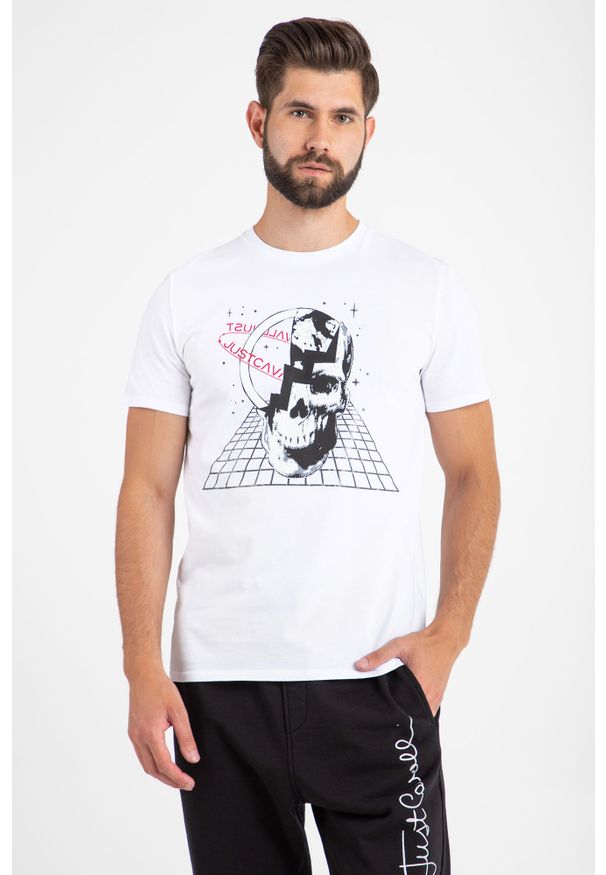 T-shirt Just Cavalli elegancki