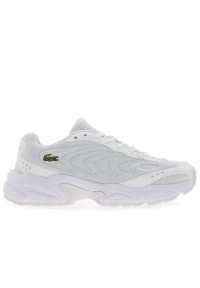 Buty Lacoste Storm 96 2K 749SFA0026-21G - białe. Zapięcie: sznurówki. Kolor: biały. Materiał: syntetyk, skóra, tkanina. Szerokość cholewki: normalna