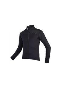 ENDURA - Jersey Endura Roubaix FS260-Pro. Kolor: czarny. Materiał: jersey. Sport: kolarstwo