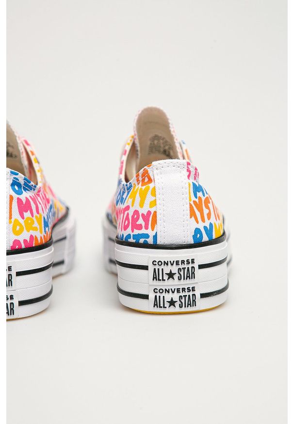 Converse - Tenisówki x MY STORY. Nosek buta: okrągły. Obcas: na platformie