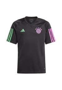 Adidas - Koszulka FC Bayern Tiro 23 Training Kids. Kolor: czarny. Materiał: materiał #1