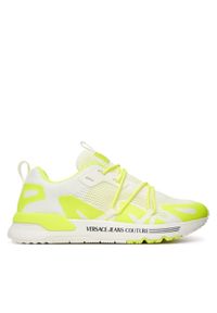 Versace Jeans Couture Sneakersy 80YA3SA8 ZSE17 Biały. Kolor: biały. Materiał: materiał #1