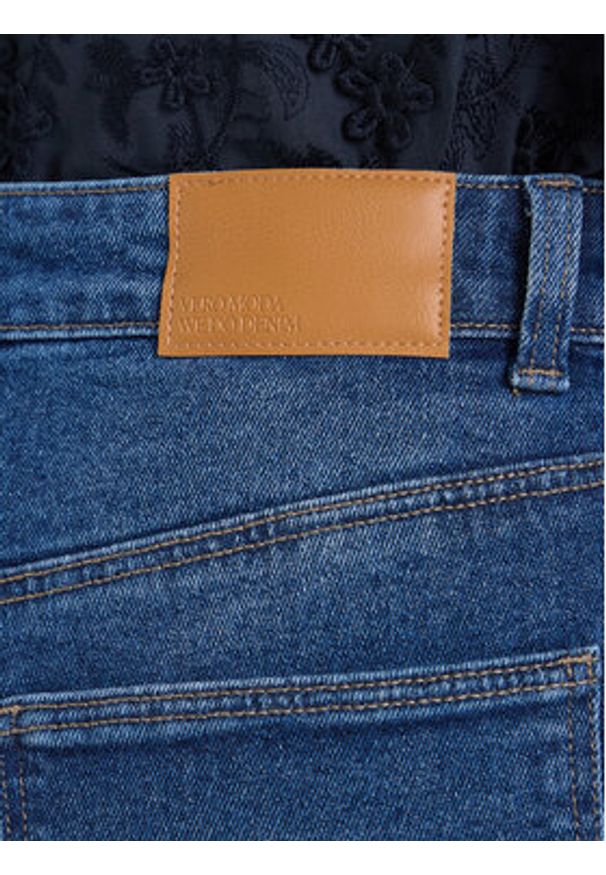 Vero Moda Jeansy Amara 10333585 Niebieski Straight Fit. Kolor: niebieski
