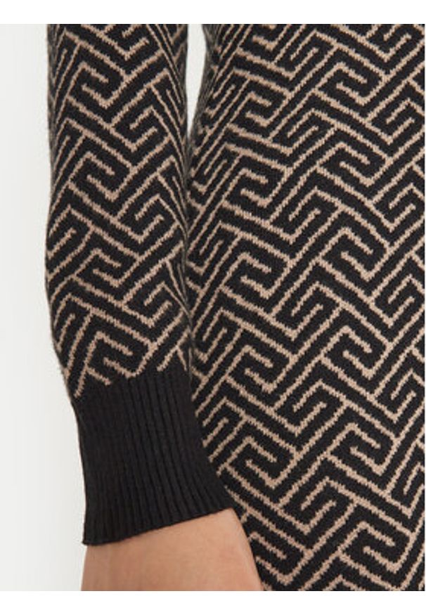 Vero Moda Sukienka dzianinowa Aria 10314462 Czarny Slim Fit. Kolor: czarny. Materiał: syntetyk