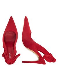 DeeZee Szpilki YUC1996-P-B1G Czerwony. Kolor: czerwony. Materiał: materiał. Obcas: na szpilce #6