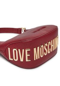 Love Moschino - LOVE MOSCHINO Torebka JC4019PP1LLT0552 Bordowy. Kolor: czerwony. Materiał: skórzane #3