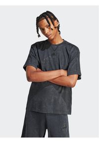 Adidas - adidas T-Shirt ALL SZN IN3166 Szary Regular Fit. Kolor: szary. Materiał: bawełna #1