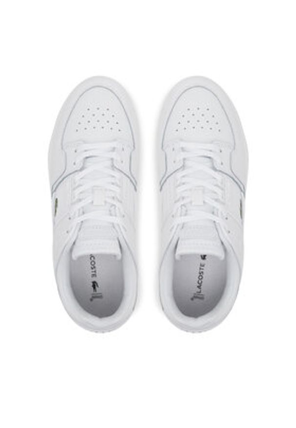 Lacoste Sneakersy 7-48SFA0022 Biały. Kolor: biały. Materiał: skóra