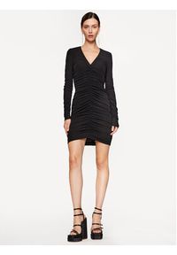 Pinko Sukienka koktajlowa 102057 A17I Czarny Slim Fit. Kolor: czarny. Materiał: wiskoza. Styl: wizytowy