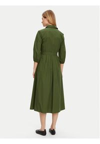 Weekend Max Mara Sukienka koszulowa Kenita 2515221202 Zielony Regular Fit. Kolor: zielony. Materiał: bawełna. Typ sukienki: koszulowe #2