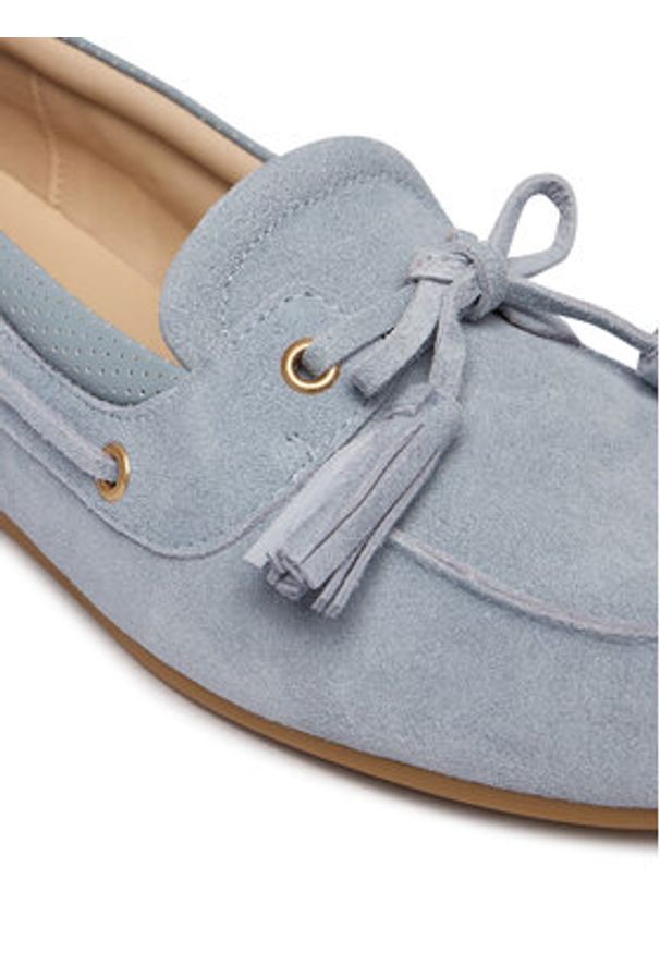 Liu Jo Baleriny Skipper 03 SA6049 PX002 Niebieski. Kolor: niebieski. Materiał: skóra, zamsz