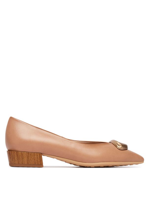 Hispanitas Czółenka HV264775 C007 Beżowy. Kolor: beżowy. Materiał: skóra