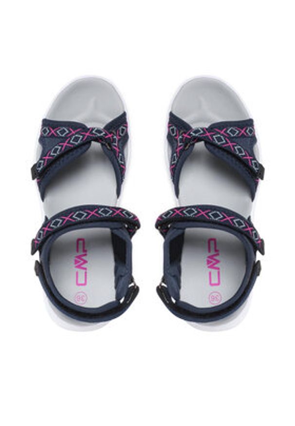 CMP Sandały Almakk Wmn Hiking Sandal 38Q9946 Granatowy. Kolor: niebieski. Materiał: materiał