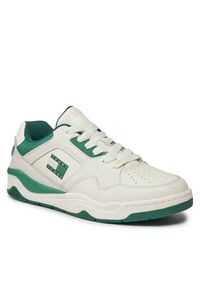 Tommy Jeans Sneakersy Tjm Leather Outsole Color EM0EM01350 Biały. Kolor: biały #5