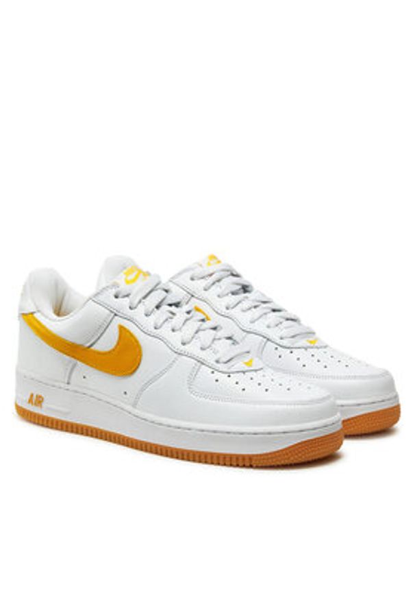 Nike Sneakersy Air Force 1 Low Retro Qs FD7039 100 Biały. Kolor: biały. Materiał: skóra. Model: Nike Air Force
