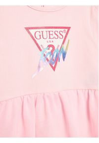 Guess Body dziecięce S3YG02 J1314 Różowy Regular Fit. Kolor: różowy. Materiał: bawełna