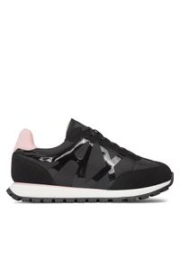 Armani Exchange Sneakersy XDX138 XV732 K700 Czarny. Kolor: czarny. Materiał: materiał
