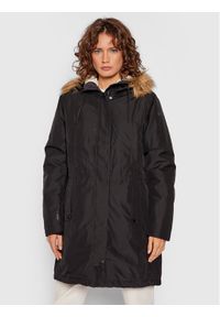 Helly Hansen Parka Mayen 53303 Czarny Regular Fit. Kolor: czarny. Materiał: syntetyk