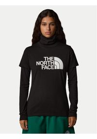 The North Face T-Shirt Easy NF0A8A6D Czarny Regular Fit. Kolor: czarny. Materiał: bawełna #1