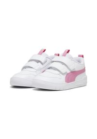 Puma - Dziecięce buty sportowe Multiflex SL V PUMA. Kolor: wielokolorowy, różowy, biały