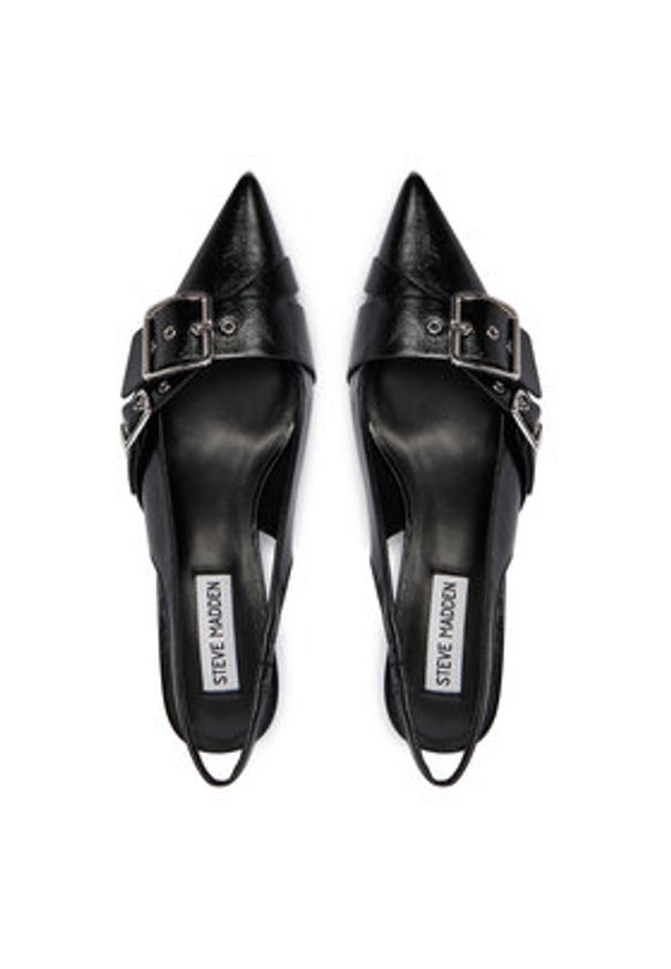 Steve Madden Czółenka Lezley SM11003440 Czarny. Kolor: czarny. Materiał: skóra