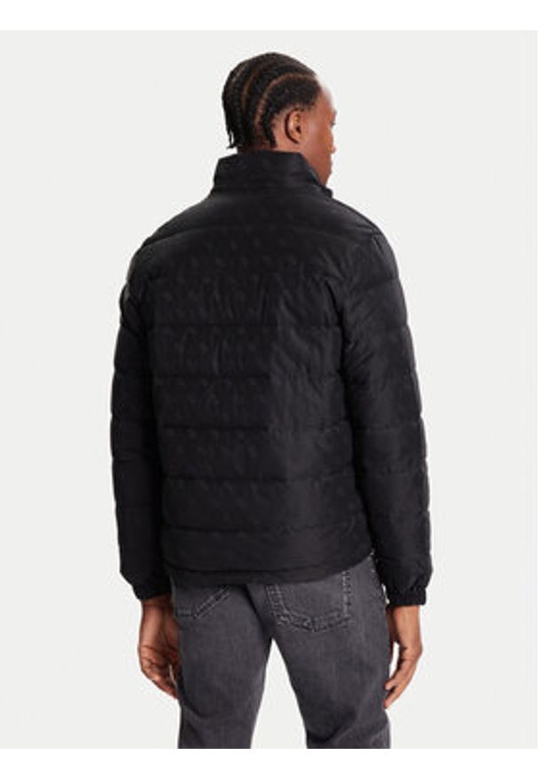 Guess Kurtka zimowa M5BL0B W2322 Czarny Relaxed Fit. Kolor: czarny. Materiał: syntetyk. Sezon: zima