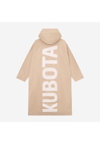 Kubota Kurtka Przeciwdeszcowa Unisex Parka Turystyczna. Kolor: beżowy. Materiał: poliester. Sport: turystyka piesza