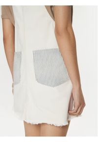 Lee Sukienka jeansowa Railroad 112349530 Écru Relaxed Fit. Materiał: bawełna #4