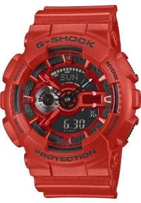 Zegarek Casio Zegarek Męski Casio G-Shock Red & Blue Series GA-110RRB-4A (51,2 mm) #1