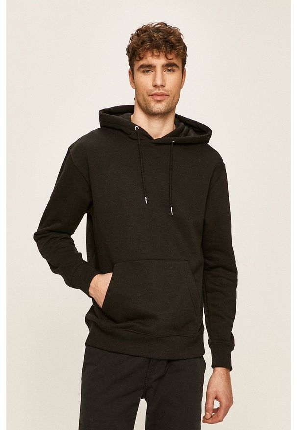 Jack & Jones - Bluza. Okazja: na co dzień. Kolor: czarny. Styl: casual