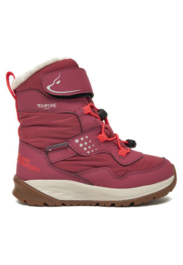 Śniegowce Jack Wolfskin. Kolor: różowy