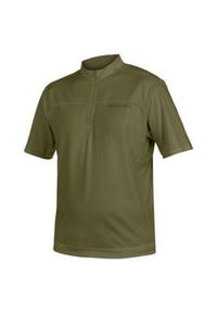ENDURA - Koszulka rowerowa męska Endura Hummvee II S/S. Kolor: zielony. Sport: kolarstwo
