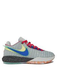 Nike Buty Lebron XX DJ5423 002 Szary. Kolor: szary. Materiał: materiał