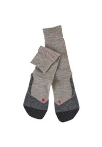 Skarpetki damskie Falke TK2 Melange. Kolor: szary, wielokolorowy, zielony #1