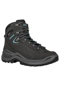 Buty trekkingowe damskie Lowa Renegade Evo Mid Gtx. Wysokość cholewki: za kostkę. Kolor: szary. Materiał: skóra, tkanina. Szerokość cholewki: normalna